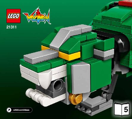 Bauanleitungen LEGO - 21311 - Voltron: Page 1