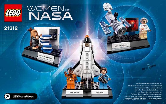 Bauanleitungen LEGO - Ideas - 21312 - Die NASA-Frauen: Page 1