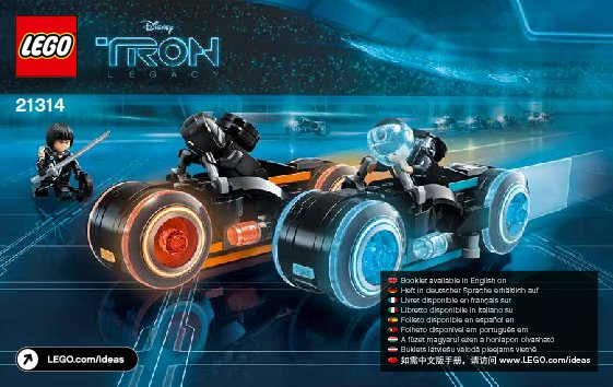 Bauanleitungen LEGO - 21314 - TRON: Legacy: Page 1