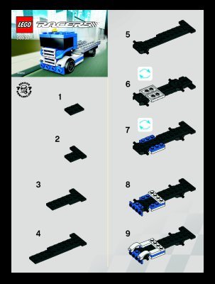 Bauanleitungen LEGO - 30033 - Truck: Page 1