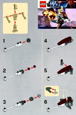 Bauanleitungen LEGO - 30058 - STAP: Page 1