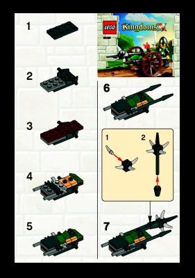 Bauanleitungen LEGO - 30061 - Attack wagon: Page 1