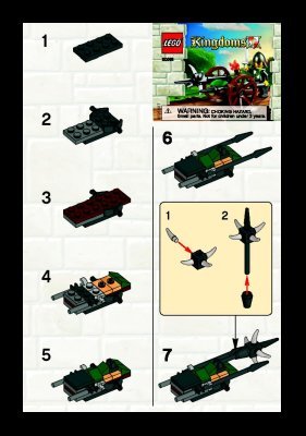 Bauanleitungen LEGO - 30061 - Attack wagon: Page 1