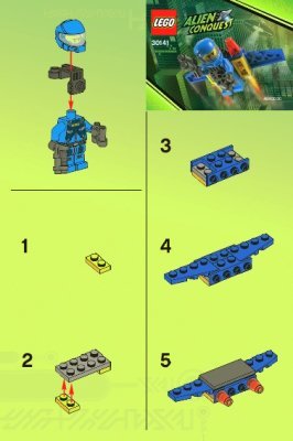 Bauanleitungen LEGO - 30141 - ADU Jetpack: Page 1