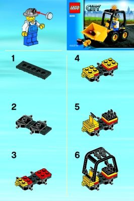 Bauanleitungen LEGO - 30151 - Mining Dozer: Page 1