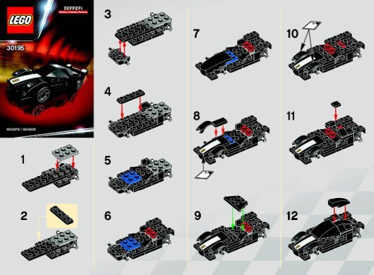 Bauanleitungen LEGO - 30195 - FXX: Page 1