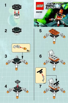 Bauanleitungen LEGO - 30230 - Mini Mech: Page 1