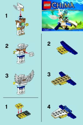 Bauanleitungen LEGO - 30250 - Ewar’s Acro Fighter: Page 1