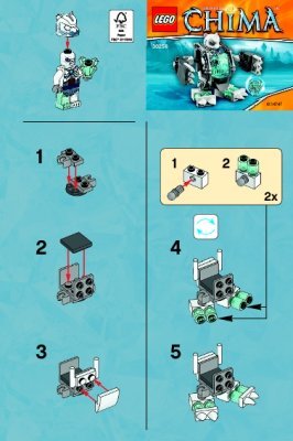 Bauanleitungen LEGO - 30256 - Ice Bear Mech: Page 1