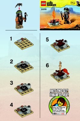 Bauanleitungen LEGO - 30261 - Tonto's Campfire: Page 1