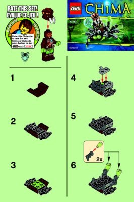 Bauanleitungen LEGO - 30263 - Spider Crawler: Page 1