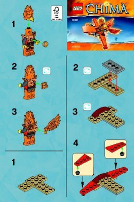 Bauanleitungen LEGO - 30264 - Frax’ Phoenix Flyer: Page 1