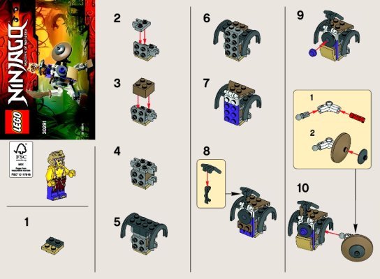 Bauanleitungen LEGO - 30291 - Anacondrai Battle Mech: Page 1