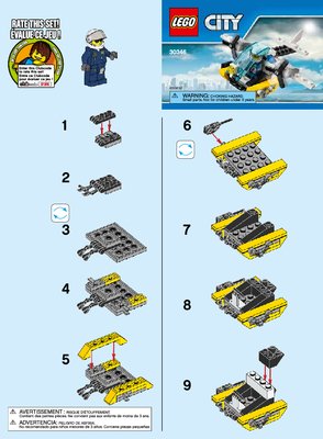 Bauanleitungen LEGO - 30346 - Prison Island Helicopter: Page 1