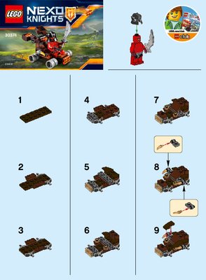 Bauanleitungen LEGO - 30374 - The Lava Slinger: Page 1