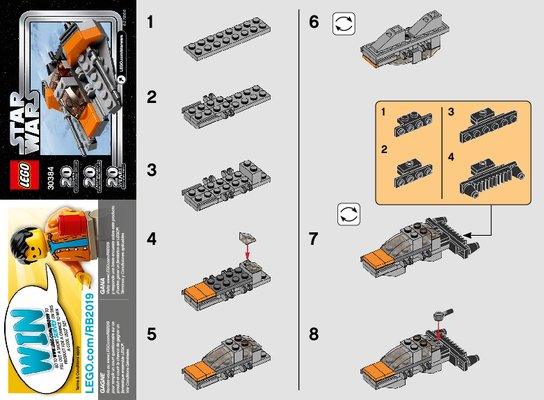 Bauanleitungen LEGO - 30384 - Snowspeeder™: Page 1