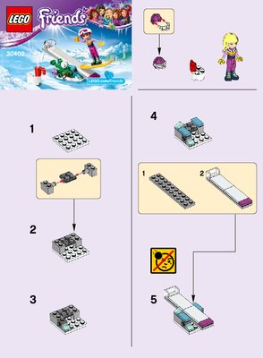 Bauanleitungen LEGO - 30402 - Snowboard Tricks: Page 1