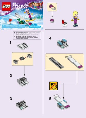 Bauanleitungen LEGO - 30402 - Snowboard Tricks: Page 1