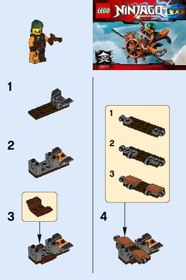 Bauanleitungen LEGO - 30421 - Skybound Plane: Page 1