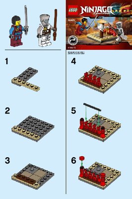 Bauanleitungen LEGO - 30425 - CRU Masters' Training Grounds: Page 1