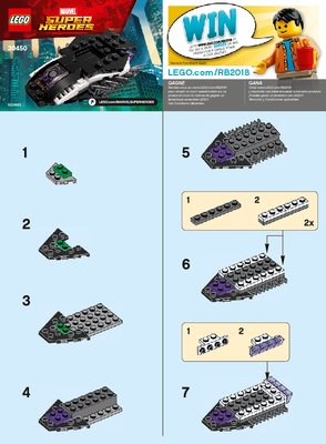 Bauanleitungen LEGO - 30450 - Royal Talon Fighter: Page 1