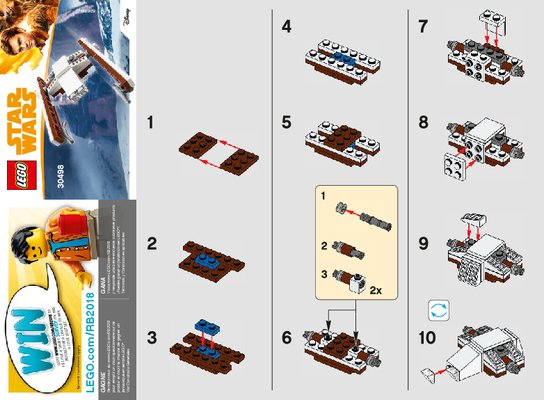 Bauanleitungen LEGO - 30498 - Imperial AT-Hauler™: Page 1