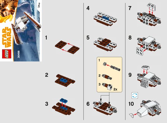 Bauanleitungen LEGO - 30498 - Imperial AT-Hauler™: Page 1