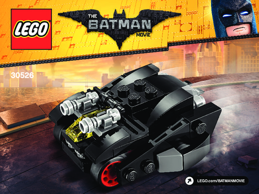 Bauanleitungen LEGO - 30526 - The Mini Ultimate Batmobile: Page 1