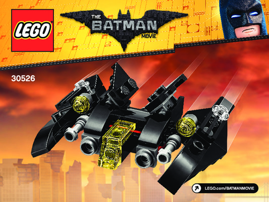 Bauanleitungen LEGO - 30526 - The Mini Ultimate Batmobile: Page 1