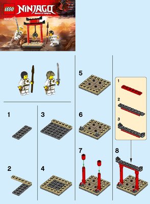 Bauanleitungen LEGO - 30530 - WU-CRU Target Training: Page 1