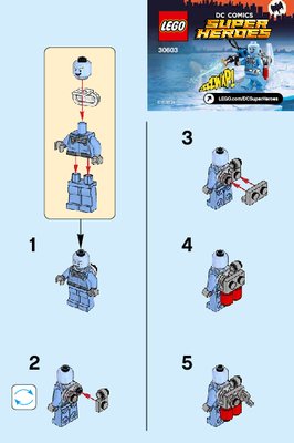 Bauanleitungen LEGO - DC Comics Super Heroes - 30603 - GRATIS: Mr. Freeze™ aus dem TV-Klassiker Batman™: Page 1