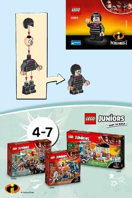 Bauanleitungen LEGO - 30615 - Edna Mode: Page 1