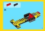 Bauanleitungen LEGO - Creator - 31002 - Rennwagen: Page 17