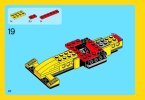 Bauanleitungen LEGO - Creator - 31002 - Rennwagen: Page 22