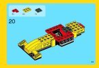 Bauanleitungen LEGO - Creator - 31002 - Rennwagen: Page 23