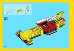 Bauanleitungen LEGO - Creator - 31002 - Rennwagen: Page 24