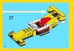 Bauanleitungen LEGO - Creator - 31002 - Rennwagen: Page 34