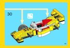 Bauanleitungen LEGO - Creator - 31002 - Rennwagen: Page 43