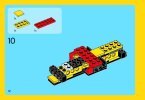 Bauanleitungen LEGO - Creator - 31002 - Rennwagen: Page 12