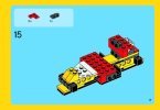 Bauanleitungen LEGO - Creator - 31002 - Rennwagen: Page 17