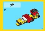 Bauanleitungen LEGO - Creator - 31002 - Rennwagen: Page 19