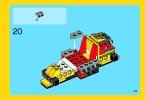 Bauanleitungen LEGO - Creator - 31002 - Rennwagen: Page 23