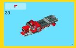 Bauanleitungen LEGO - Creator - 31005 - Sattelschlepper: Page 33