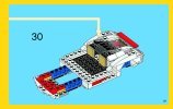 Bauanleitungen LEGO - Creator - 31006 - Sportwagen: Page 39