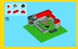 Bauanleitungen LEGO - Creator - 31009 - Landhaus: Page 21