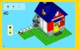 Bauanleitungen LEGO - Creator - 31009 - Landhaus: Page 72