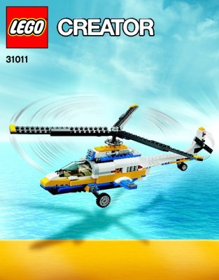 Bauanleitungen LEGO - Creator - 31011 - Propellermaschine: Page 1