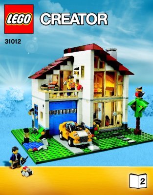 Bauanleitungen LEGO - Creator - 31012 - Großes Einfamilienhaus: Page 1