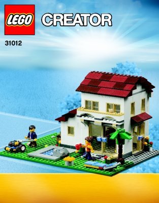 Bauanleitungen LEGO - Creator - 31012 - Großes Einfamilienhaus: Page 1