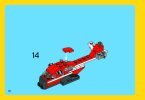 Bauanleitungen LEGO - Creator - 31013 - Roter Hubschrauber: Page 10